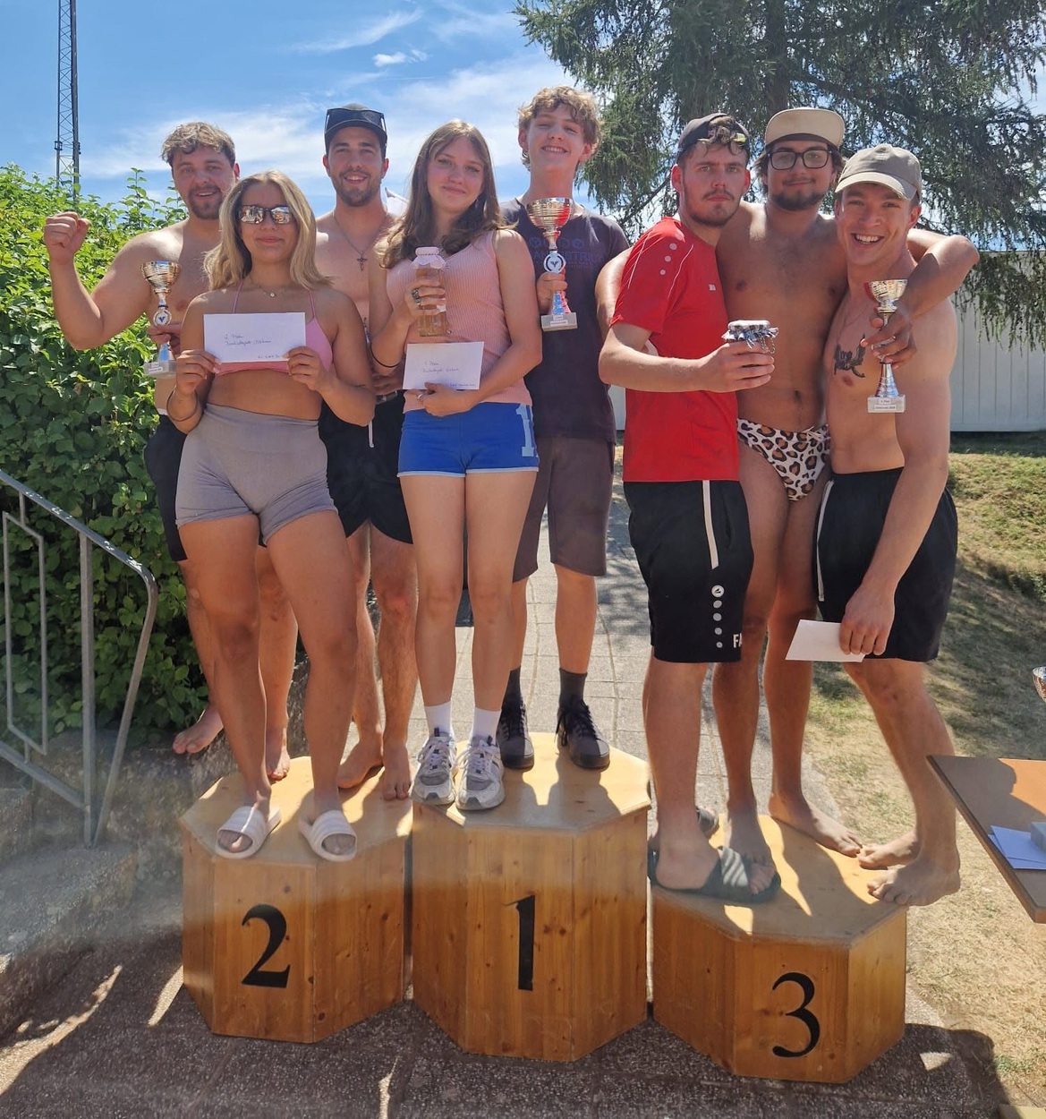 Beachvolleyball- JUXturnier - Ein voller Erfolg