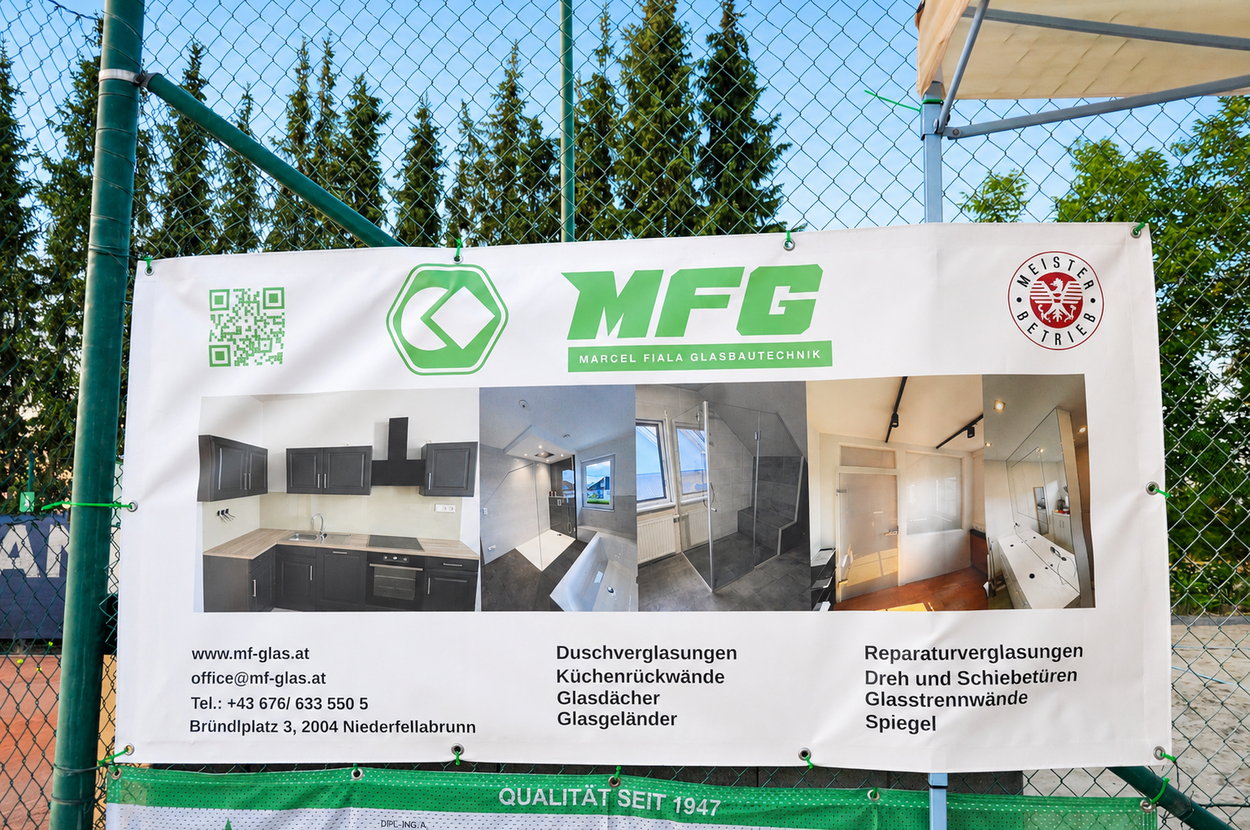 Willkommen in der TSU Leitzersdorf-Familie! - MFG – Marcel Fiala Glasbautechnik