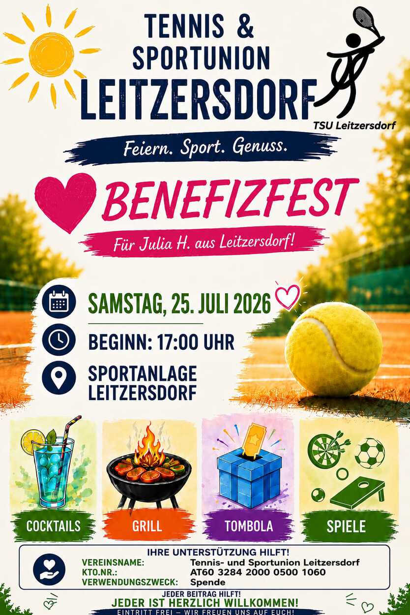 Benefizfest für Julia