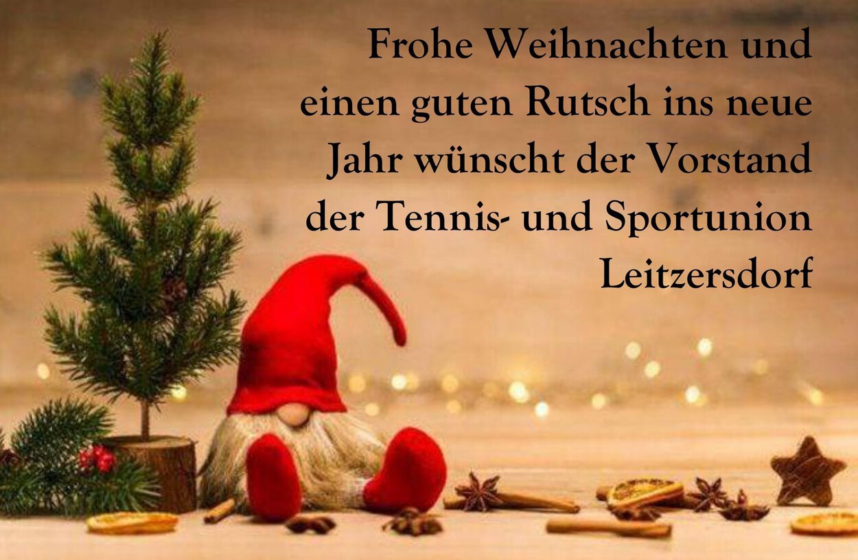 Herzliche Weihnachtsgrüße vom Vorstand