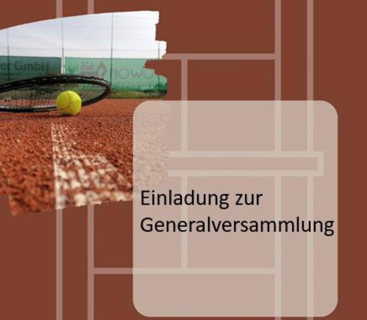 Einladung zur Generalversammlung